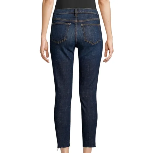 Lagence El Metador Raw Hem High Rise Slim Fit Jeans