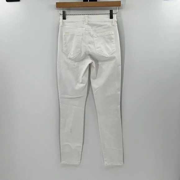 L'AGENCE Margot High Rise Skinny Jeans - Blanks - 25 - New without Tags