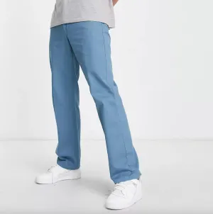 Lascote Mens Std Fit Mens Blue Chinos Size 30 (New)