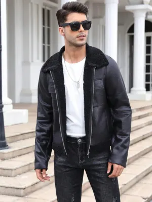 Leather jackets for winter - relaxed and stylish for men
