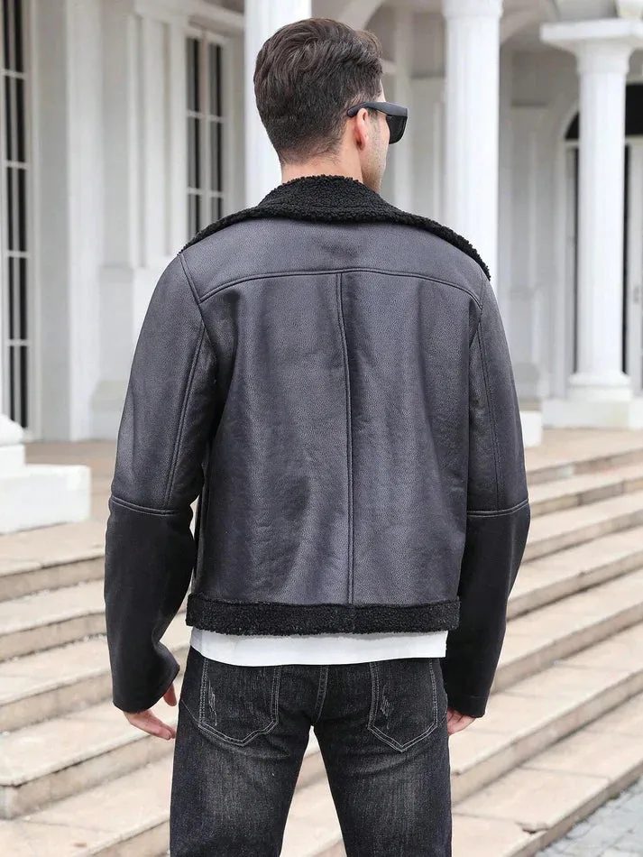 Leather jackets for winter - relaxed and stylish for men