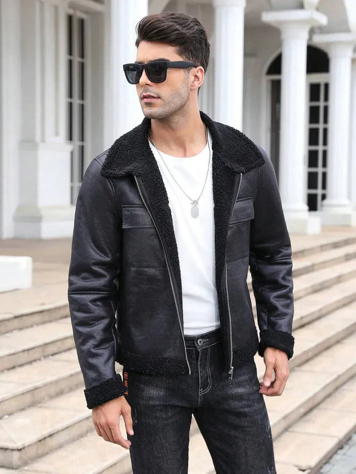 Leather jackets for winter - relaxed and stylish for men