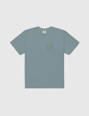 Leo Pocket Unisex T-Shirt [Ice Blue]