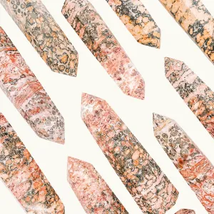 Leopard Skin Jasper Tower