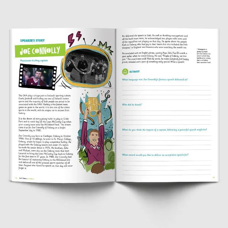 Let's Stand - Workbook D - 6th Class
