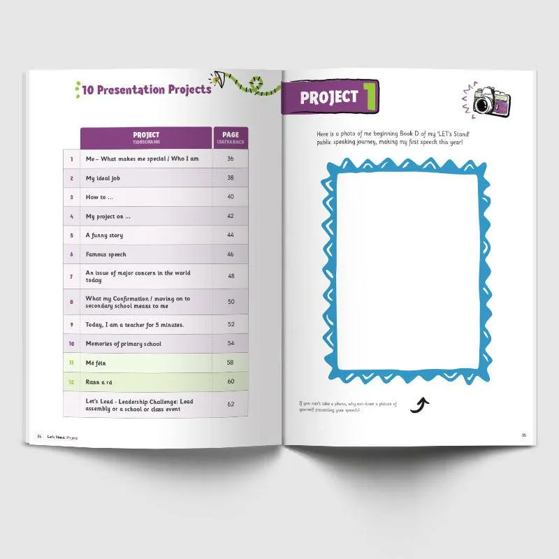 Let's Stand - Workbook D - 6th Class