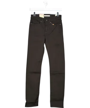 levis 312 Black Shaping Slim Jeans W27