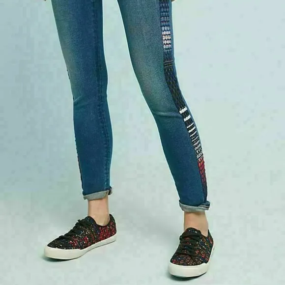 Levis Made &amp; Crafted 721 Hi Rise West Coast Blue Jeans 26x30 Skinny Stretch NWT