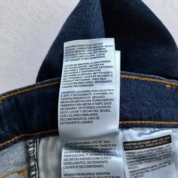 Levi's NWOT Mile High Super Skinny Jeans Women 6/28 Short