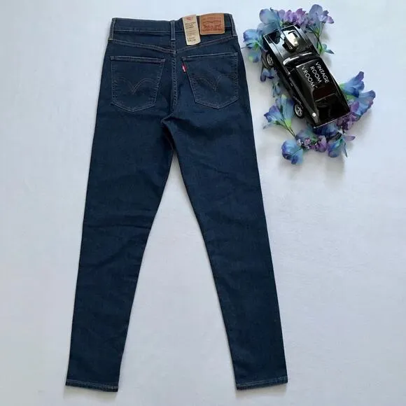 Levi's NWOT Mile High Super Skinny Jeans Women 6/28 Short