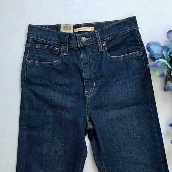 Levi's NWOT Mile High Super Skinny Jeans Women 6/28 Short