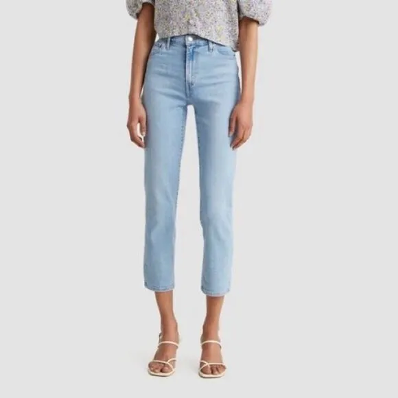 Levi's NWT 724 High Rise Straight Cropped Jeans 16 (W33) *Pls See Description*