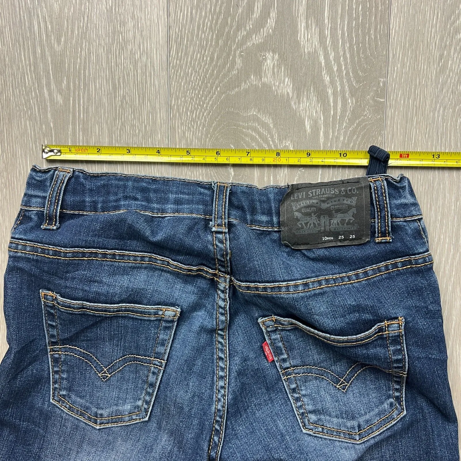 Levis Performance 511 Slim Denim Jeans Size 25 x 25