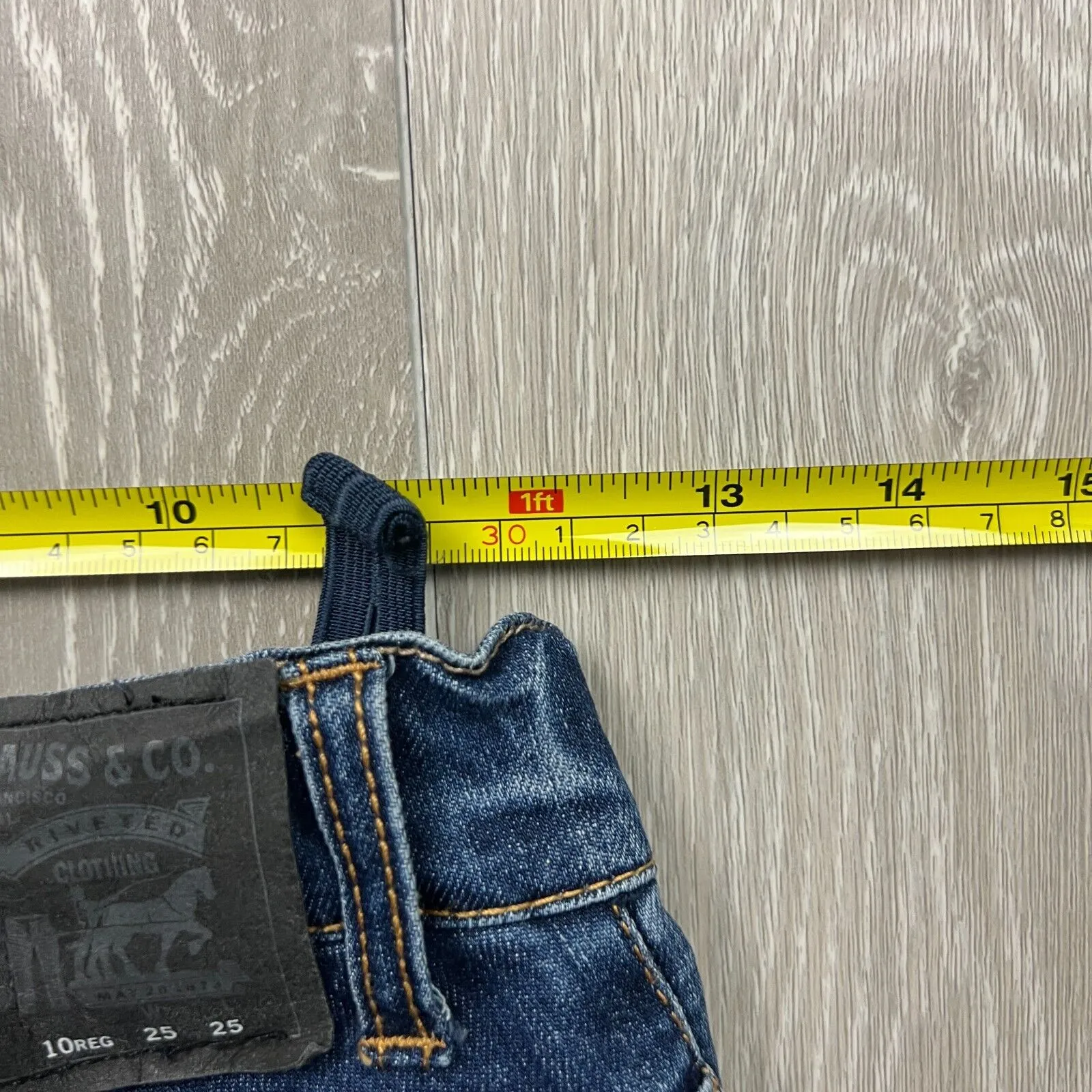 Levis Performance 511 Slim Denim Jeans Size 25 x 25