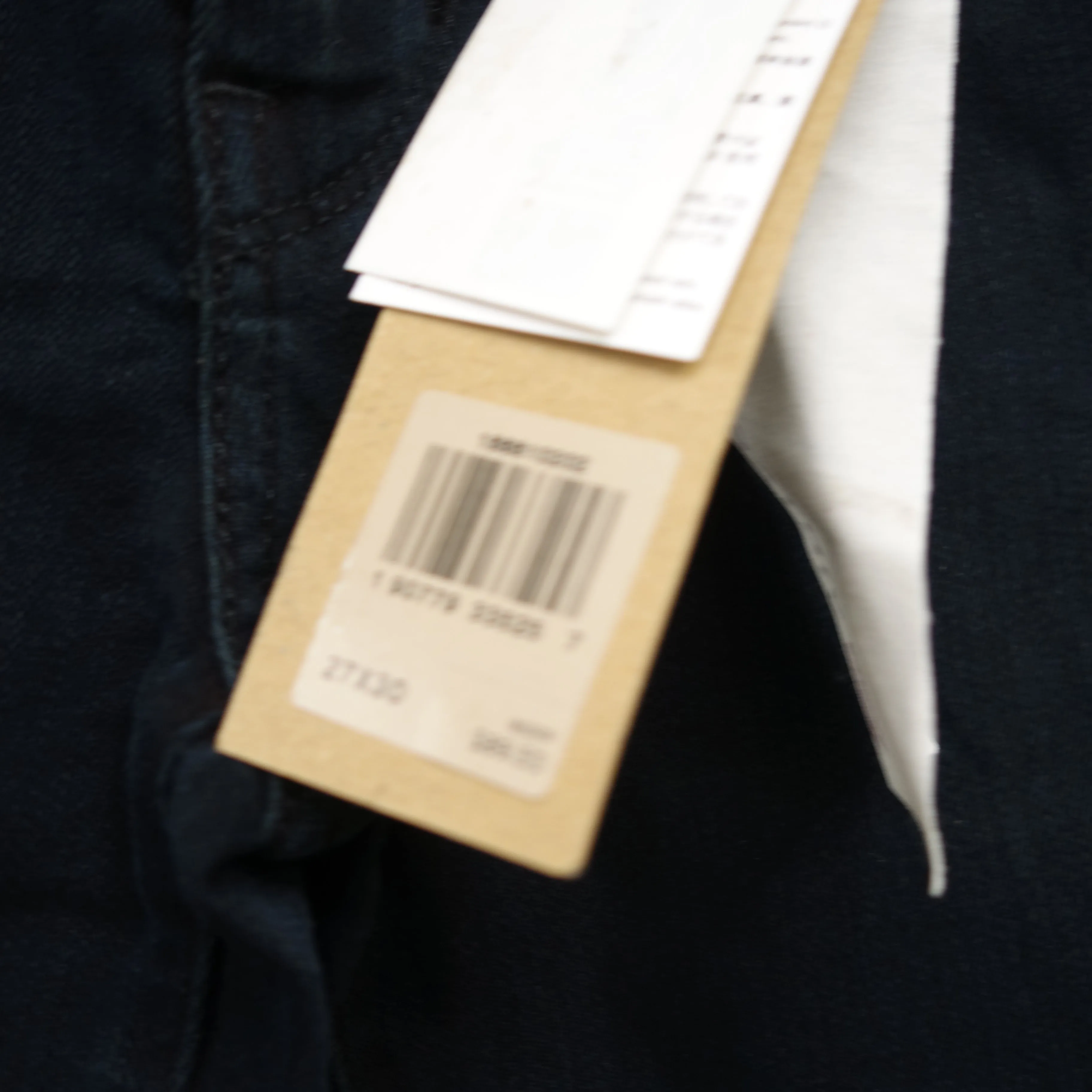 Levi's Womens 711 0202 Black Skinny Mid Rise Denim Jeans Size 4M / 27 x 30