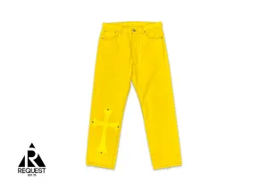 Levi's Yellow Denim “Yellow Crosses”