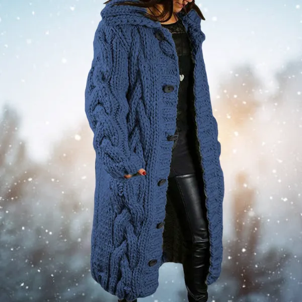 LIADAN | ELEGANT WOMEN'S BRAIDED CARDIGAN