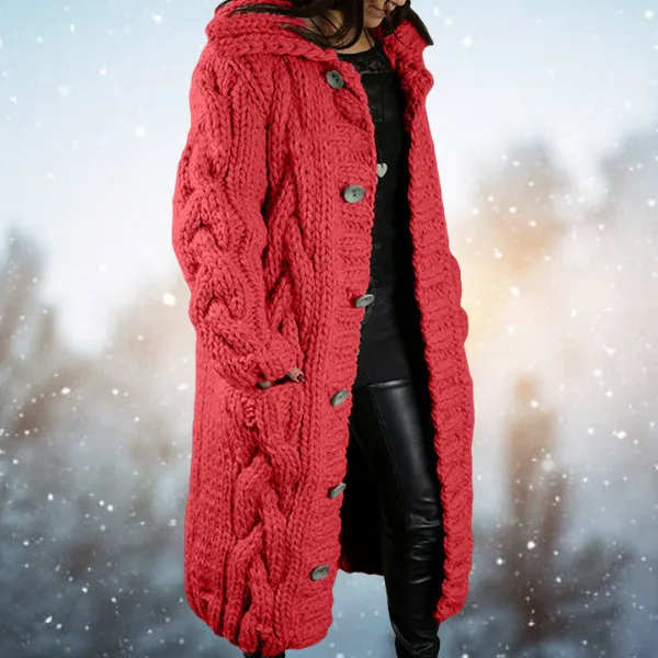 LIADAN | ELEGANT WOMEN'S BRAIDED CARDIGAN