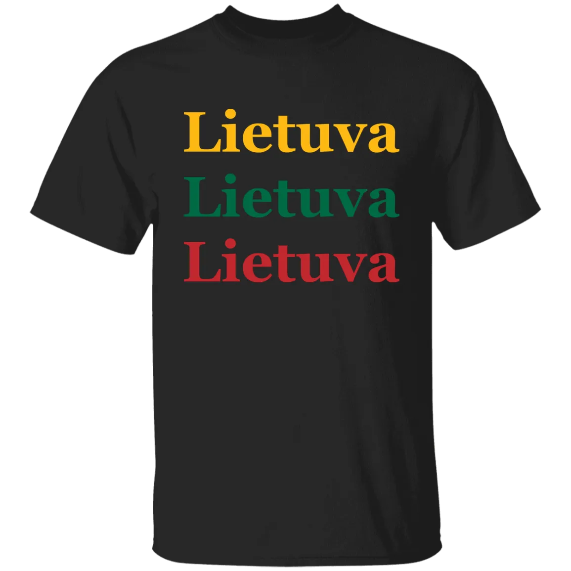 Lietuva - Boys/Girls Youth Classic Short Sleeve T-Shirt