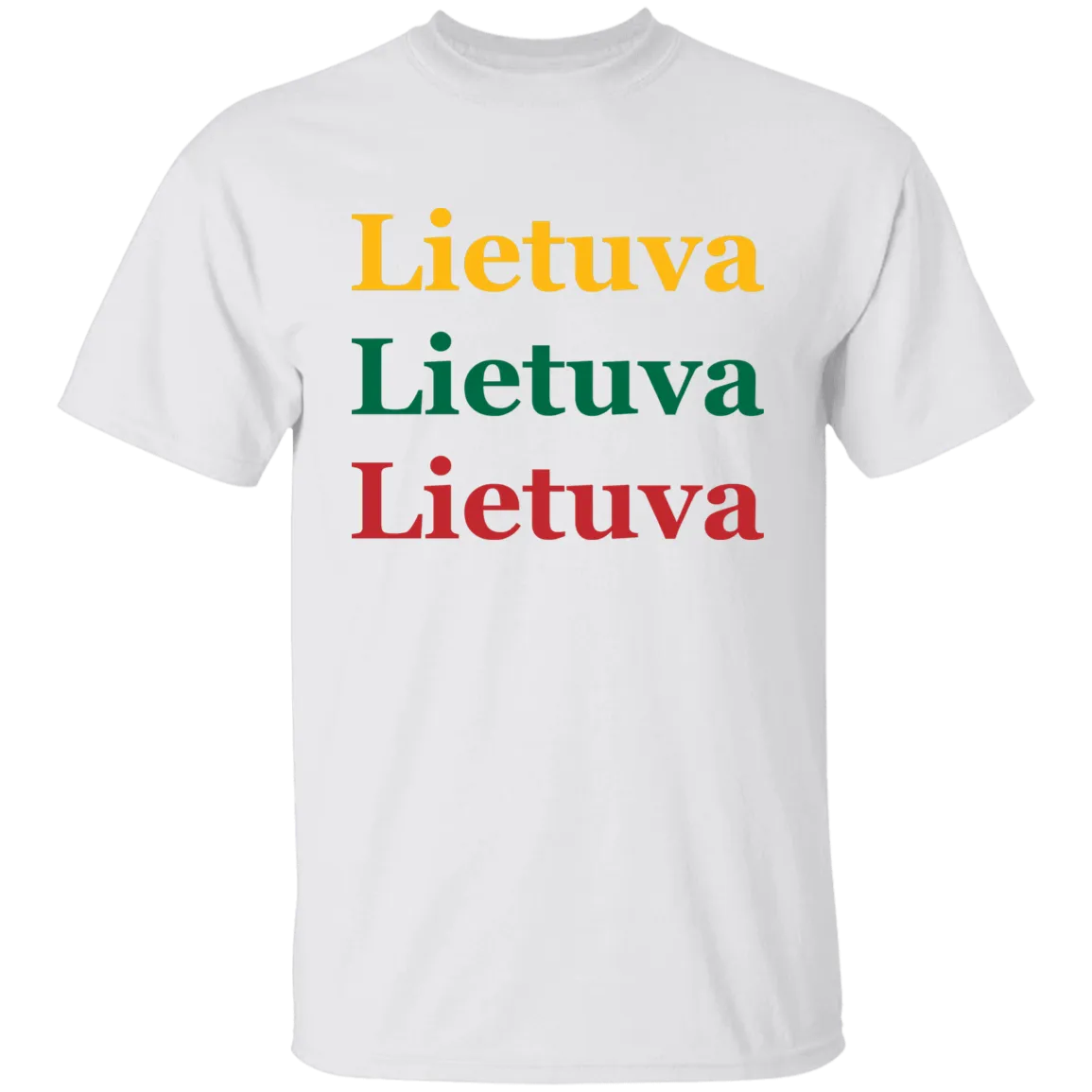 Lietuva - Boys/Girls Youth Classic Short Sleeve T-Shirt