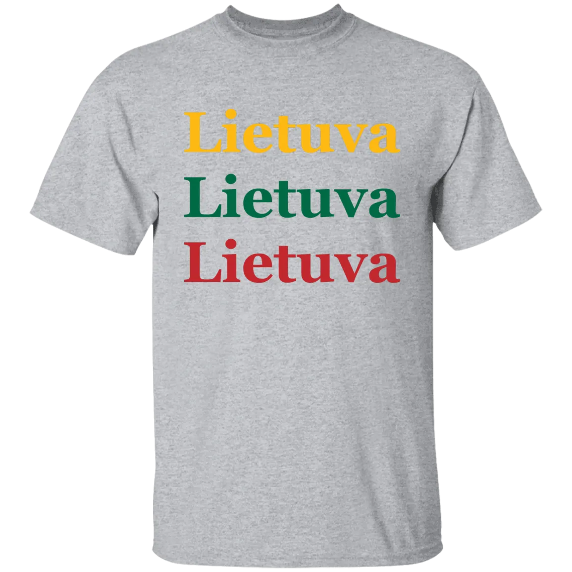 Lietuva - Boys/Girls Youth Classic Short Sleeve T-Shirt