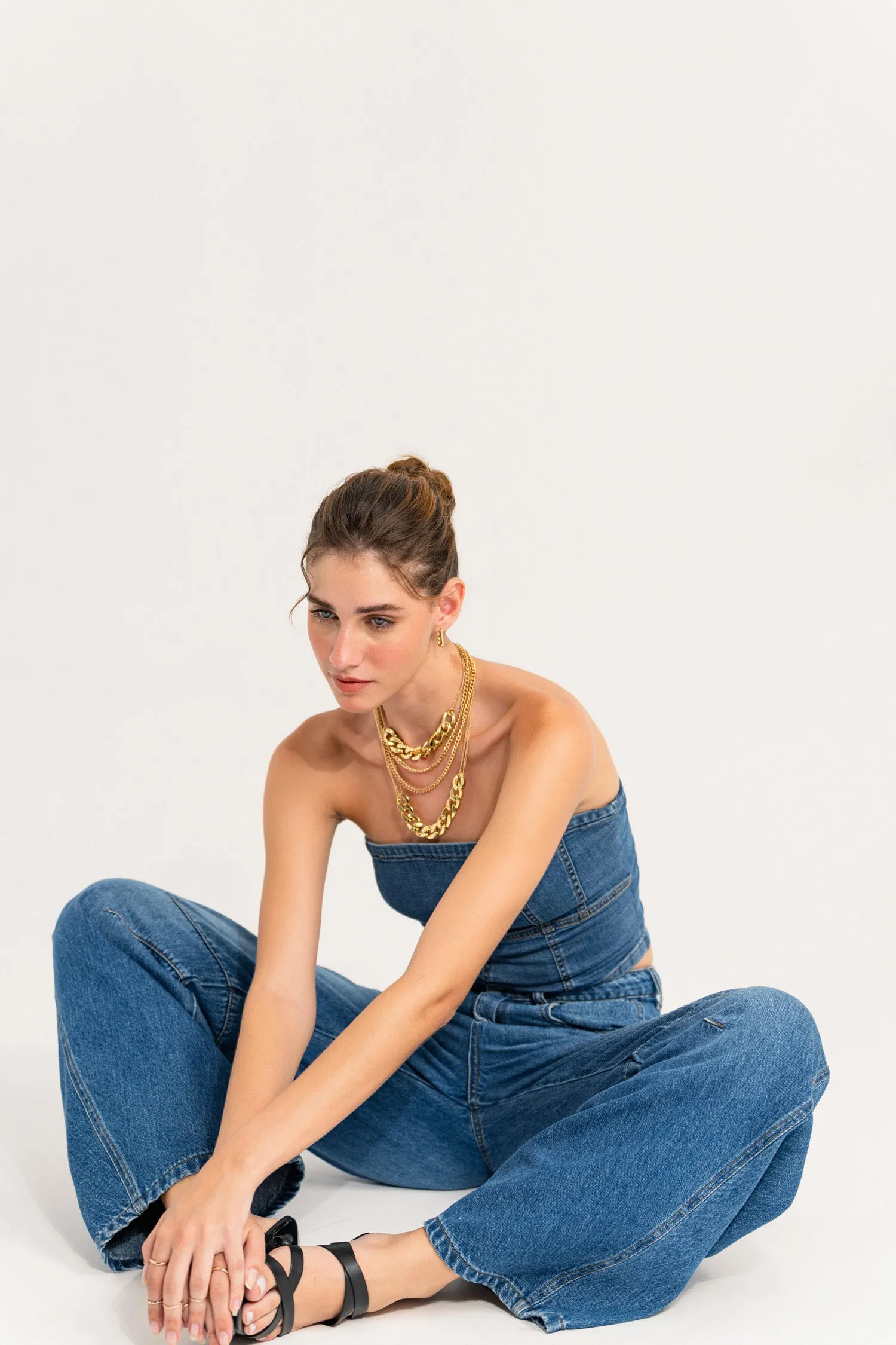 Light Blue Baggy Jeans