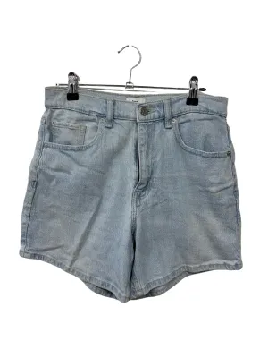 Light Blue Denim Highwaisted Shorts