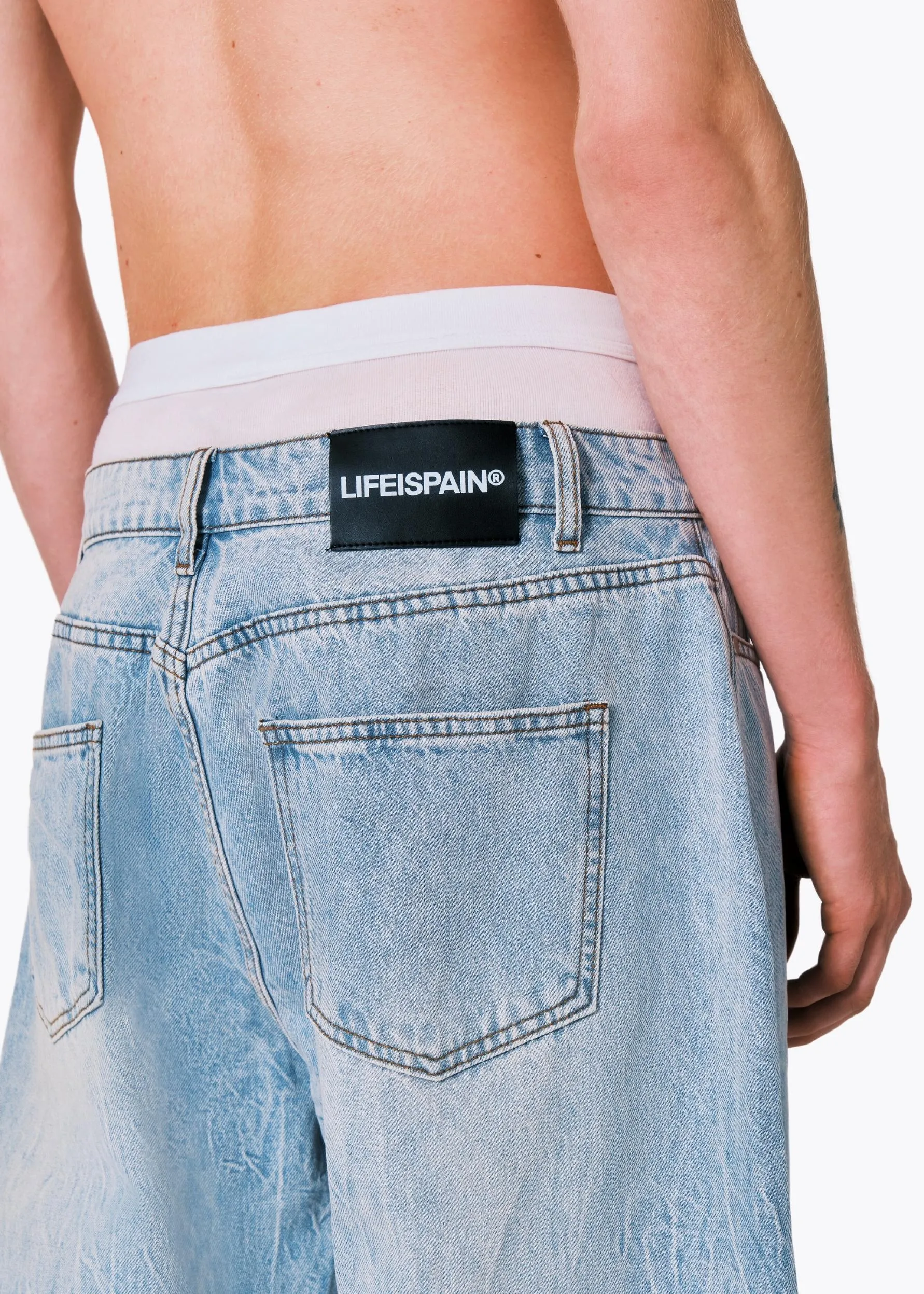 Light blue quickie jeans