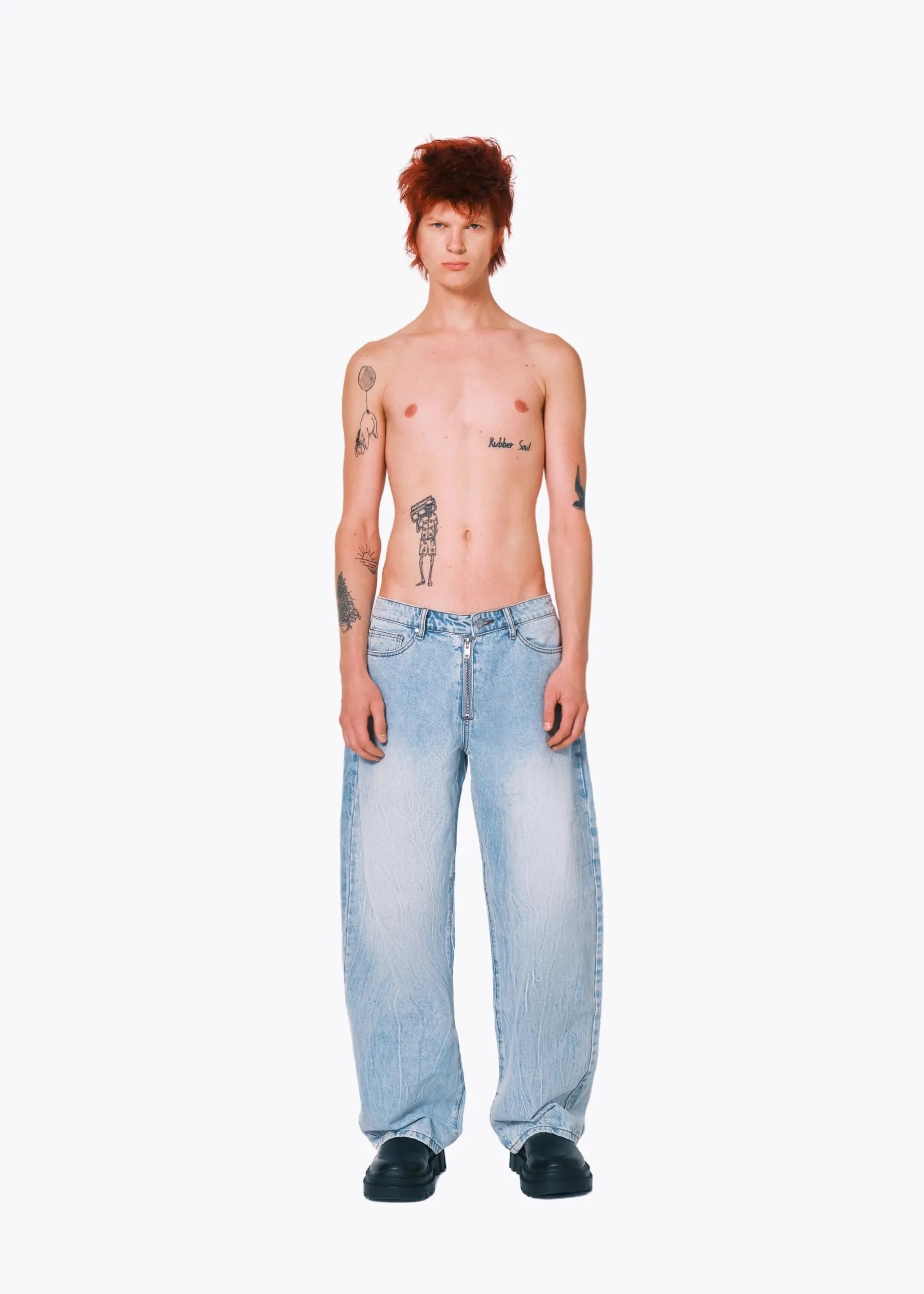 Light blue quickie jeans