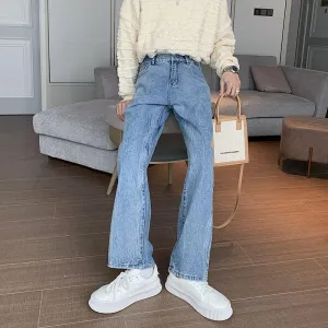 Light Blue Straight Jeans