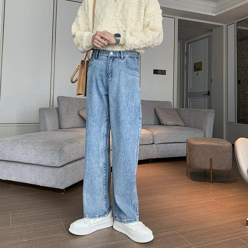 Light Blue Straight Jeans