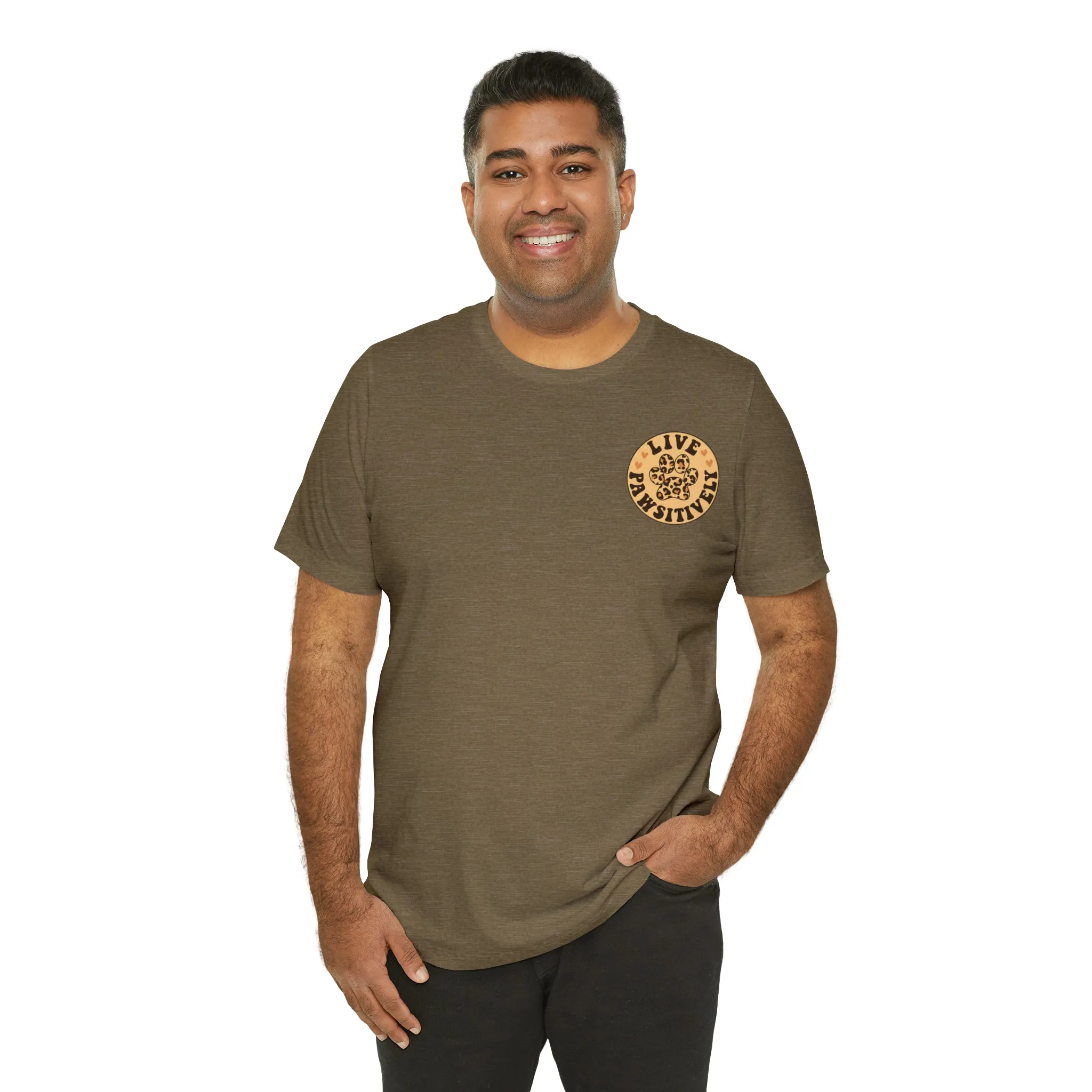 Live Pawsitively Groovy Tee