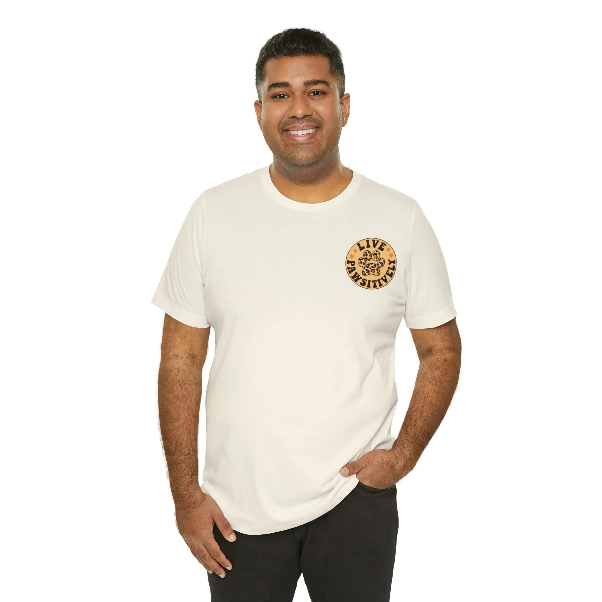 Live Pawsitively Groovy Tee