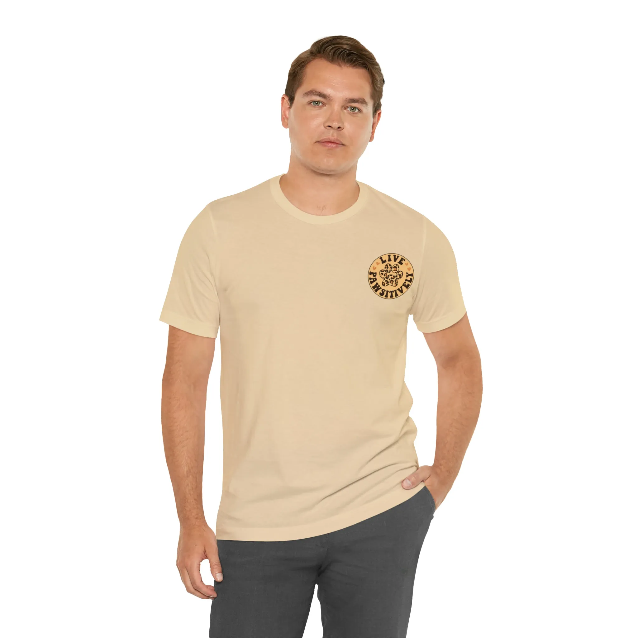 Live Pawsitively Groovy Tee