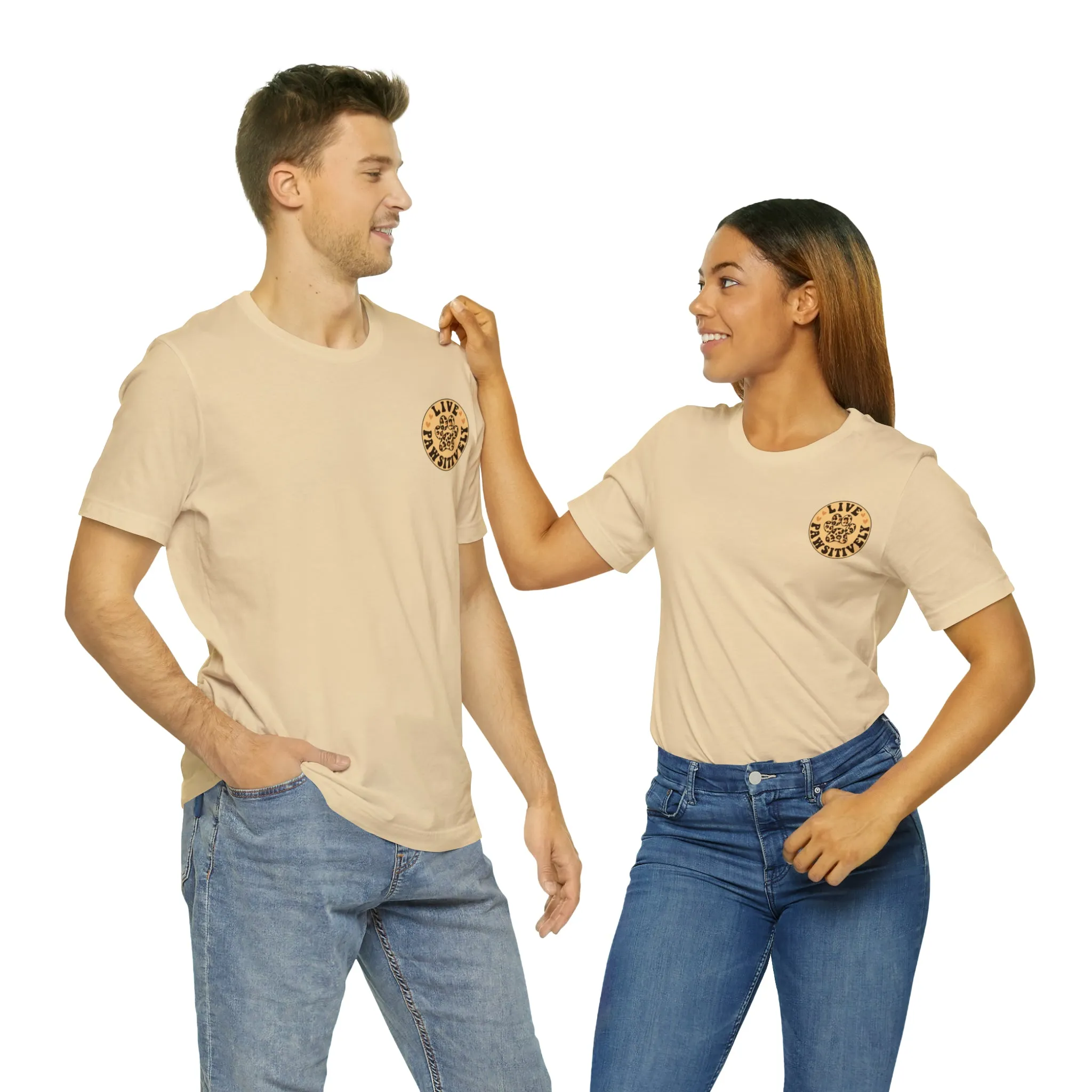 Live Pawsitively Groovy Tee