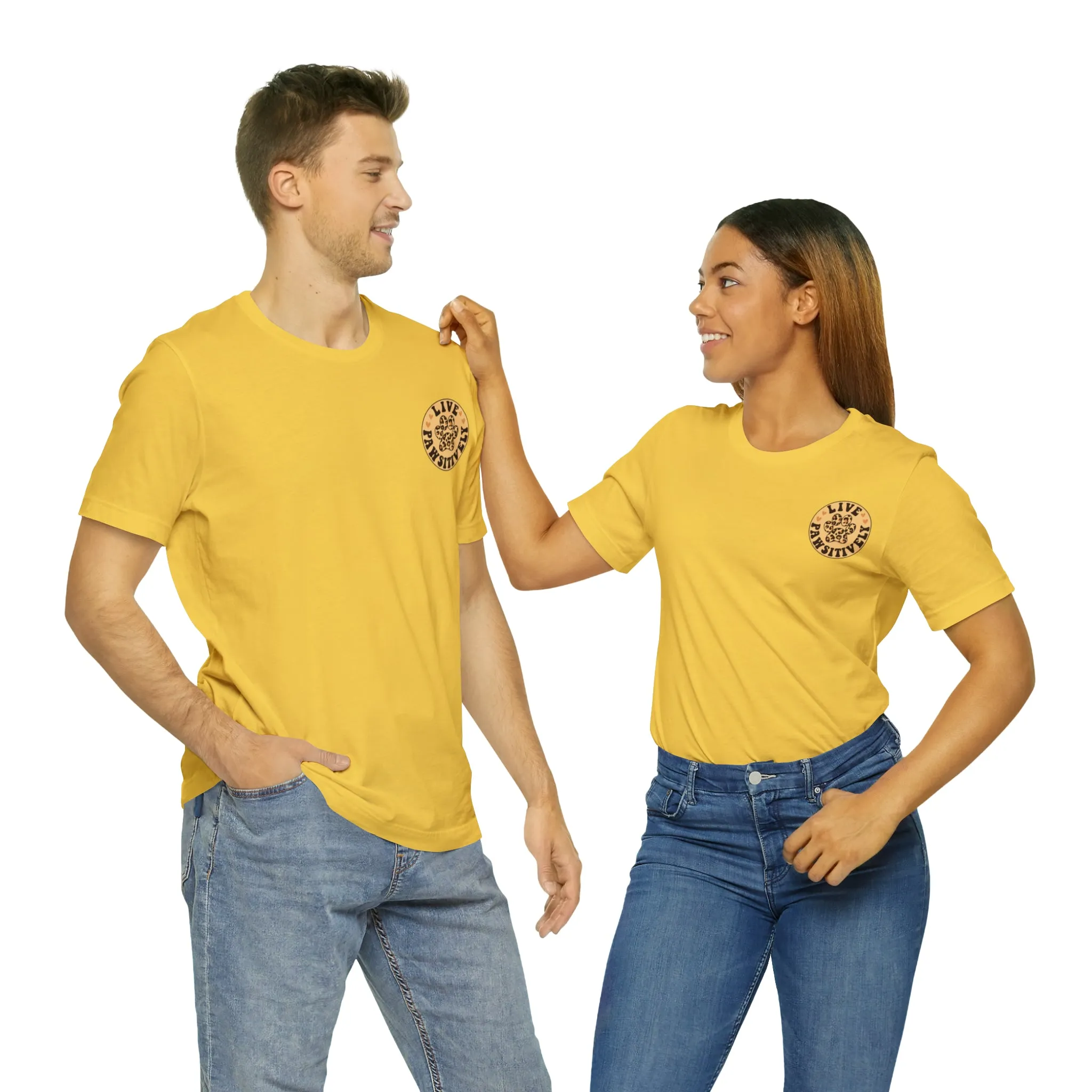 Live Pawsitively Groovy Tee