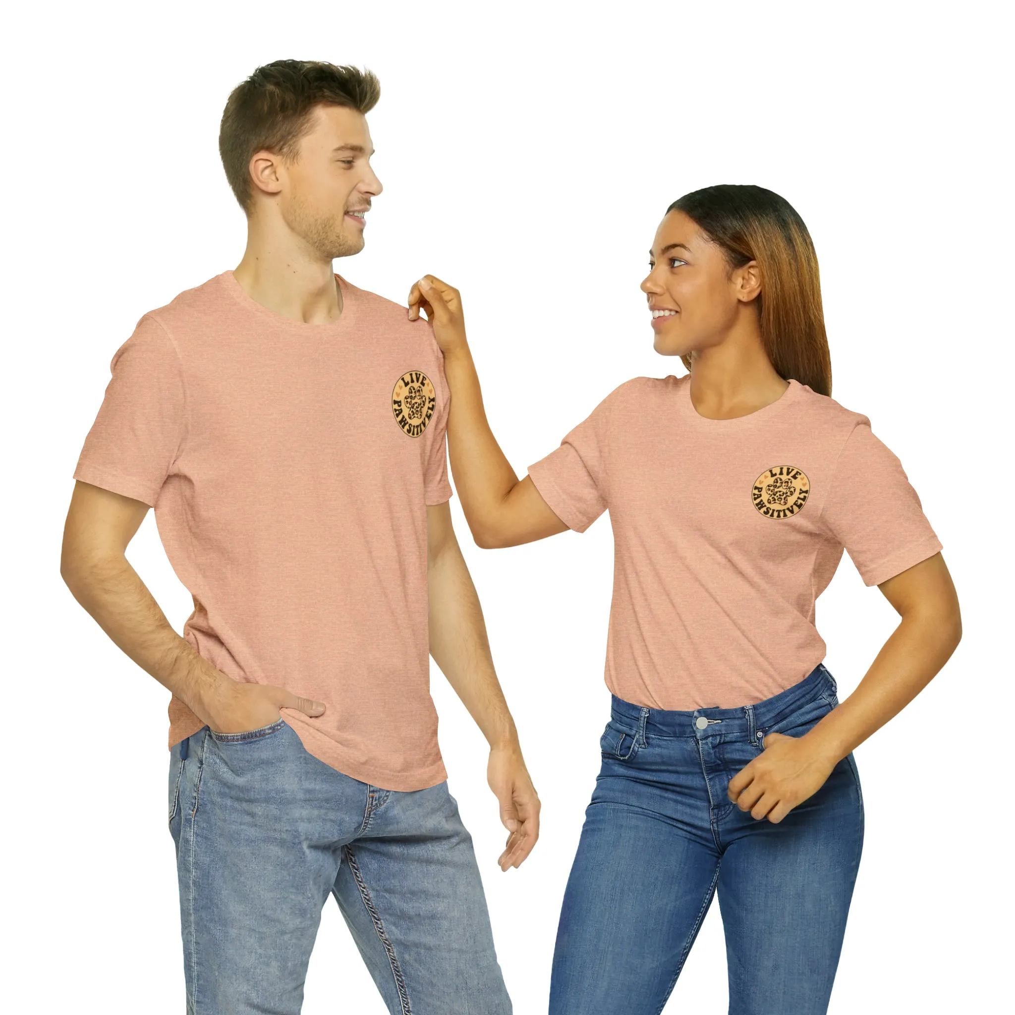 Live Pawsitively Groovy Tee