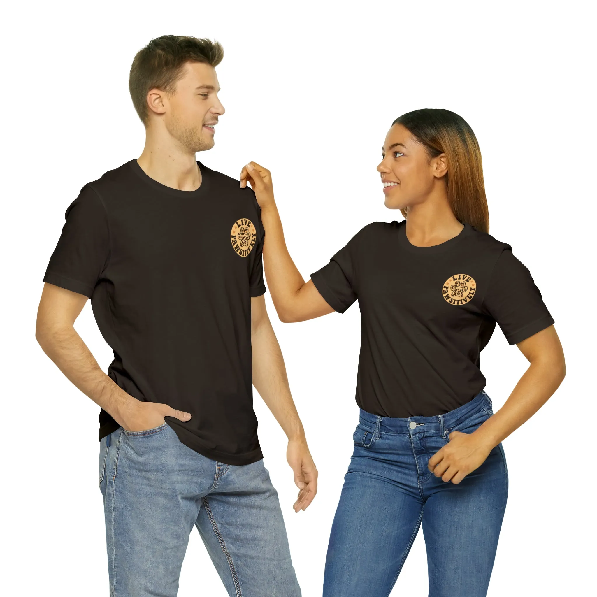 Live Pawsitively Groovy Tee