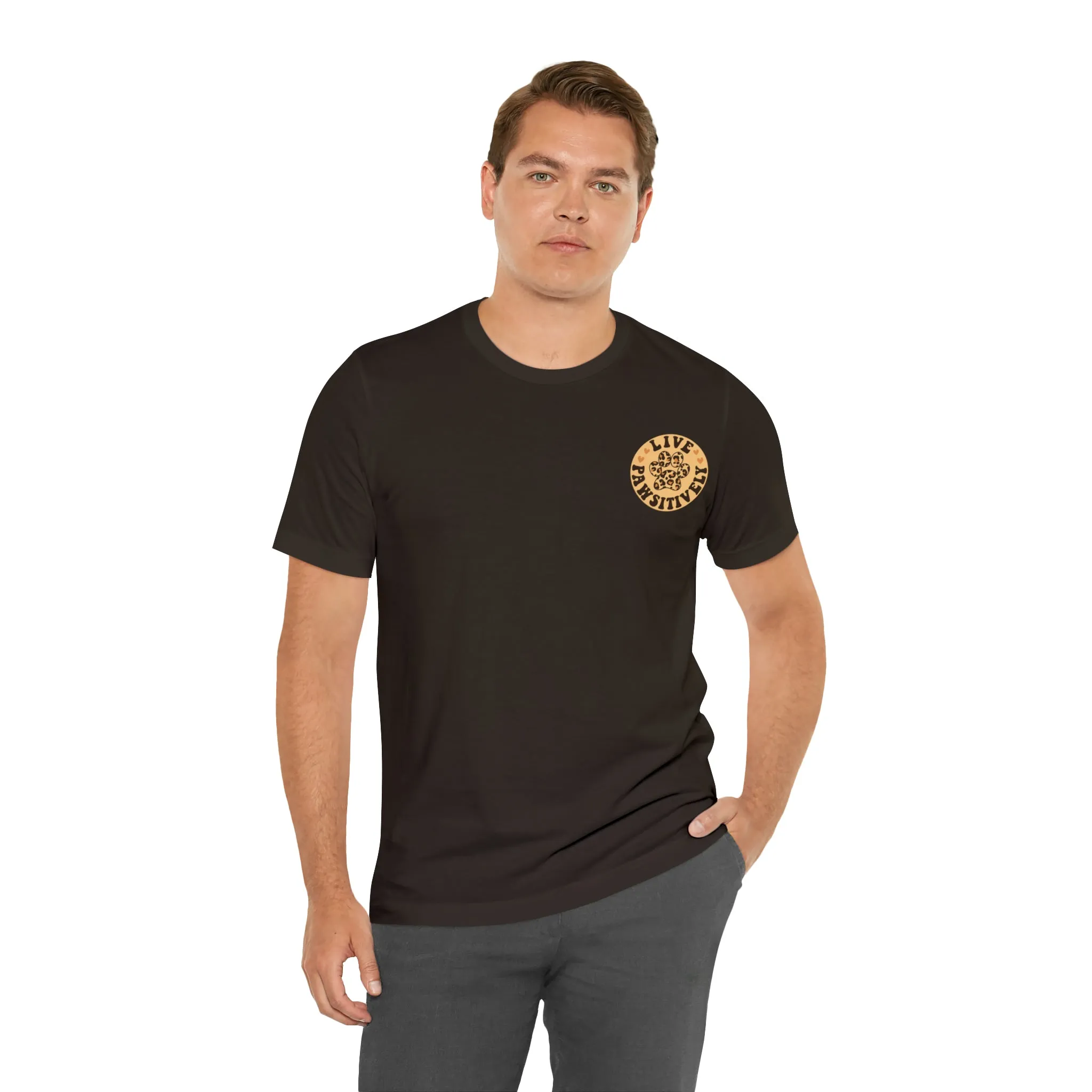 Live Pawsitively Groovy Tee