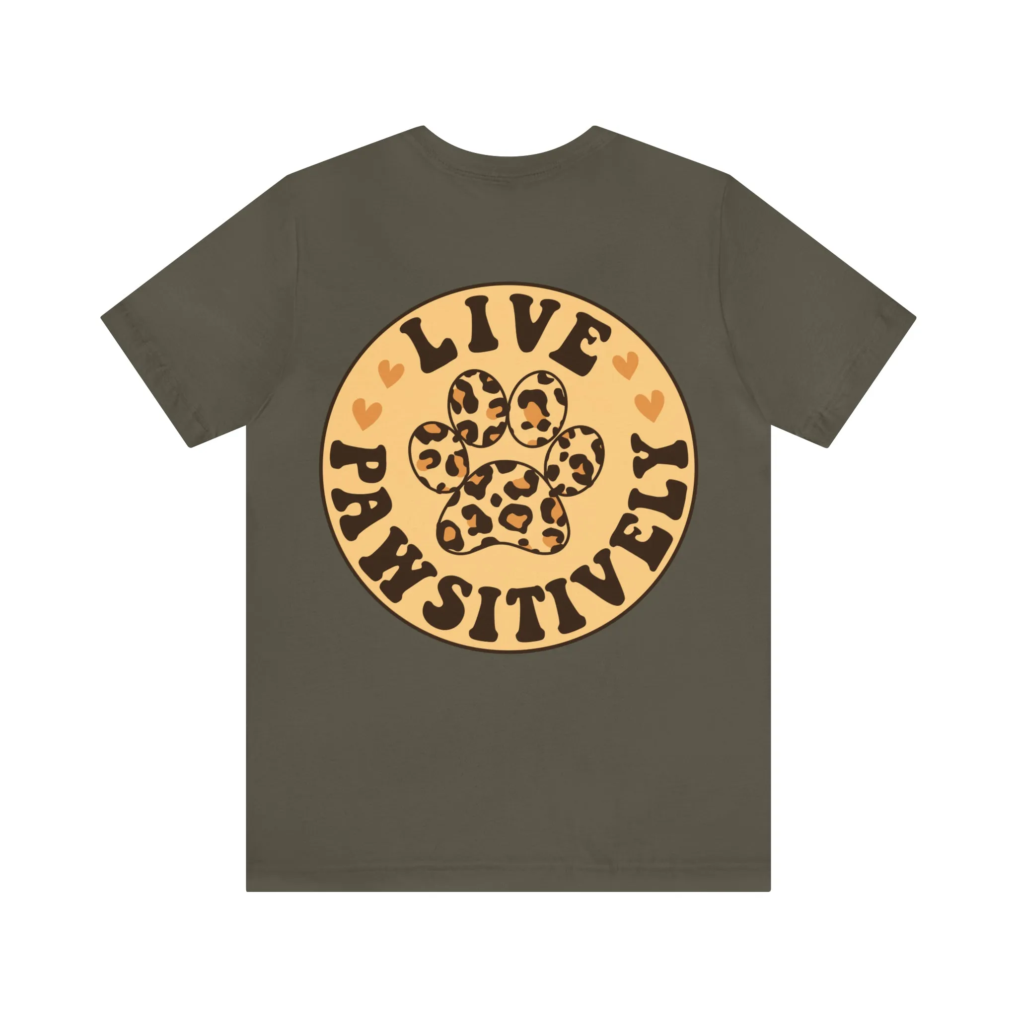 Live Pawsitively Groovy Tee