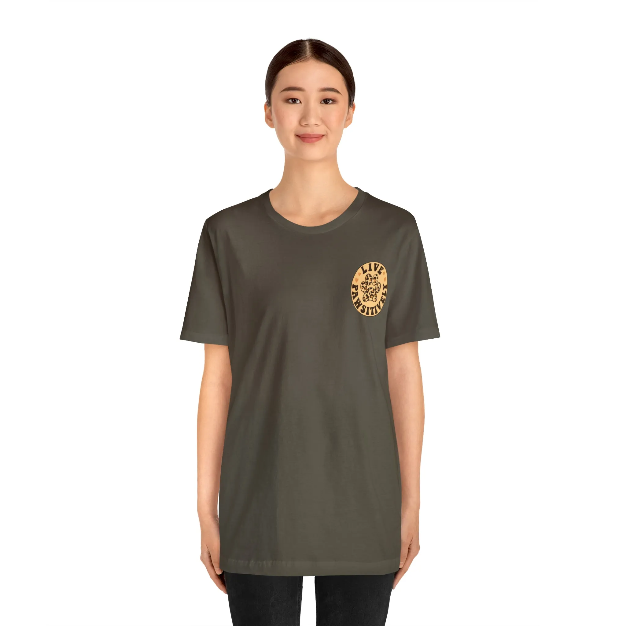 Live Pawsitively Groovy Tee