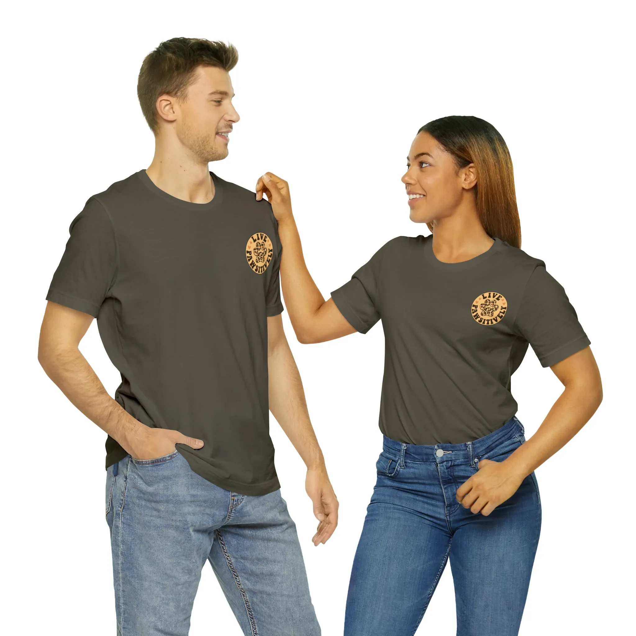 Live Pawsitively Groovy Tee