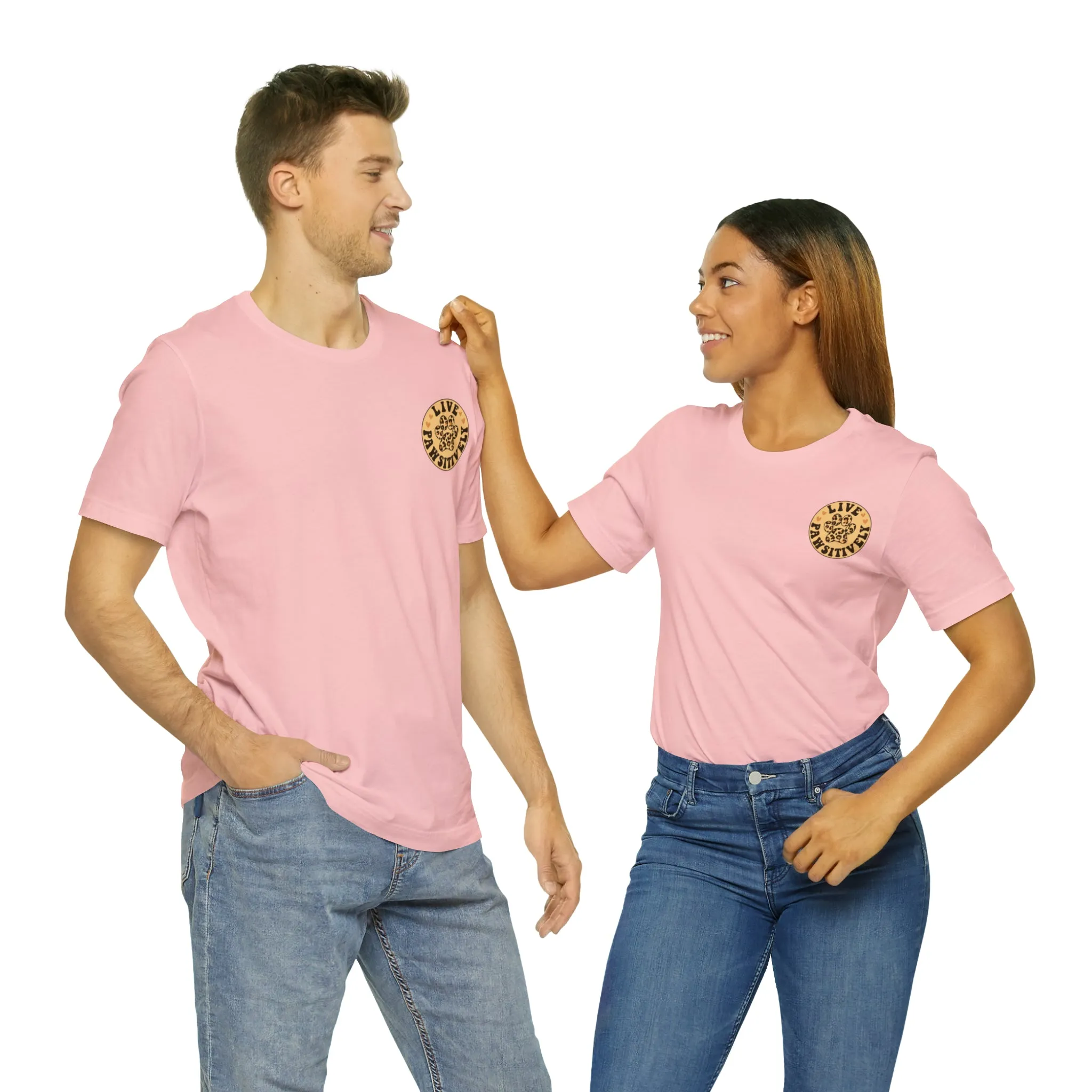 Live Pawsitively Groovy Tee