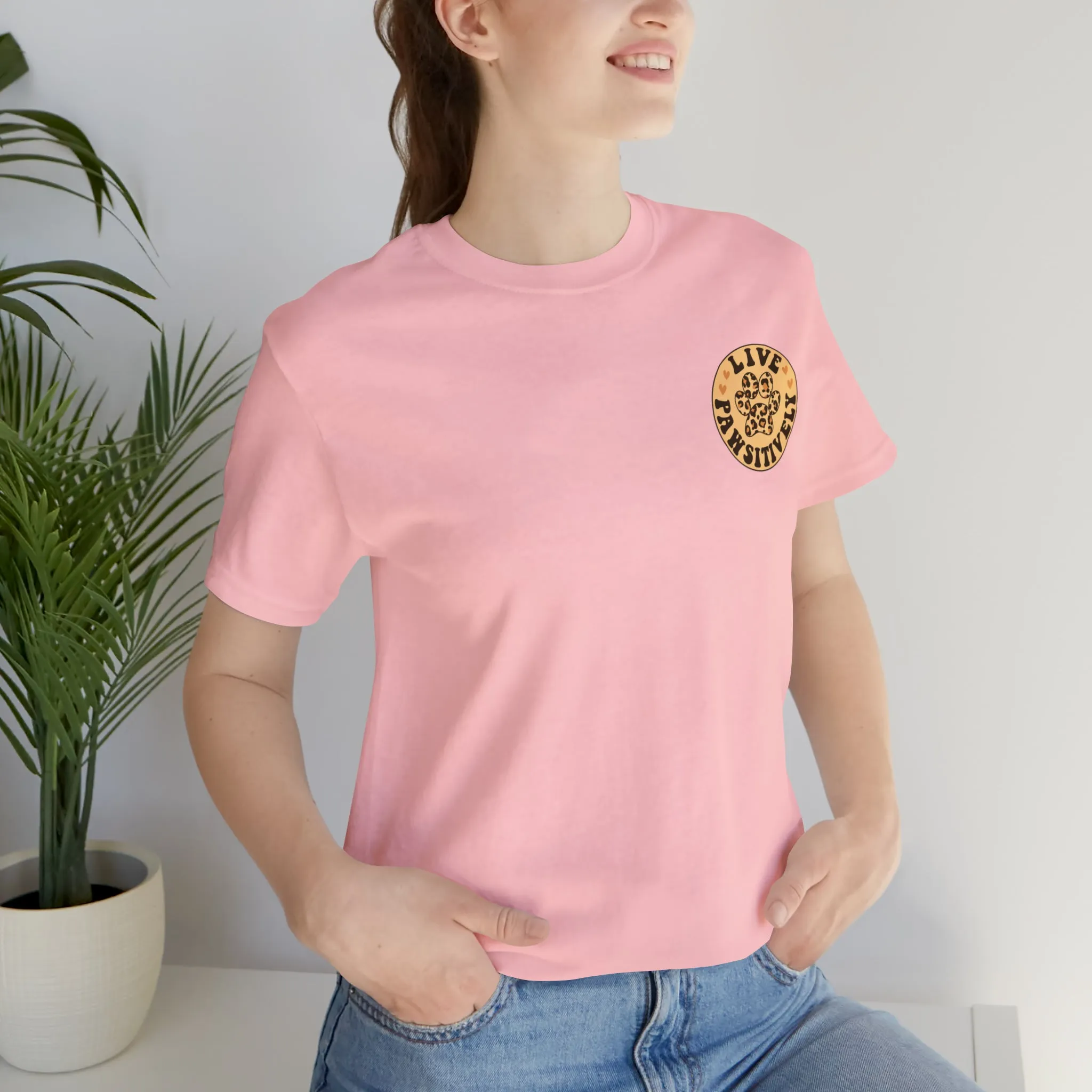 Live Pawsitively Groovy Tee
