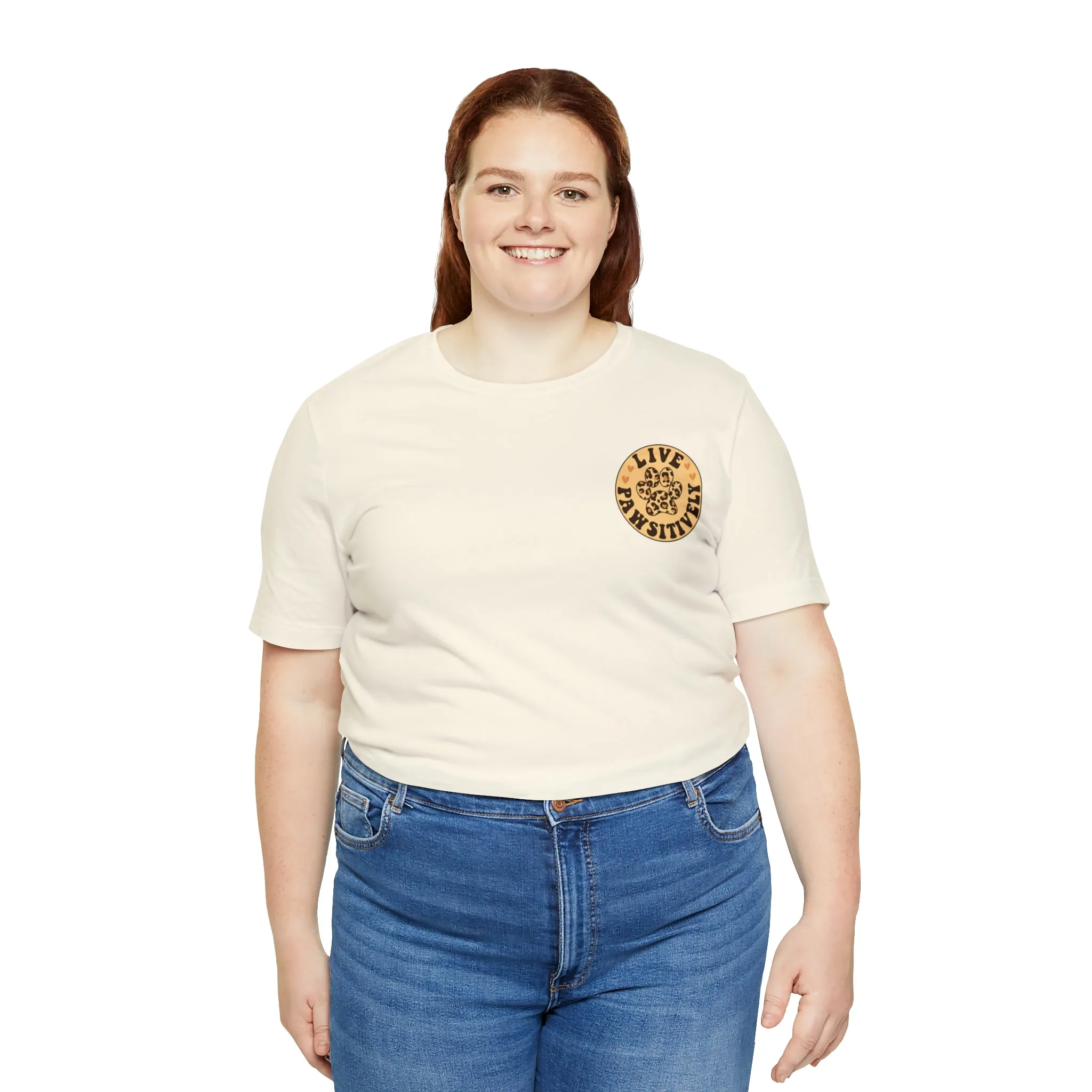Live Pawsitively Groovy Tee