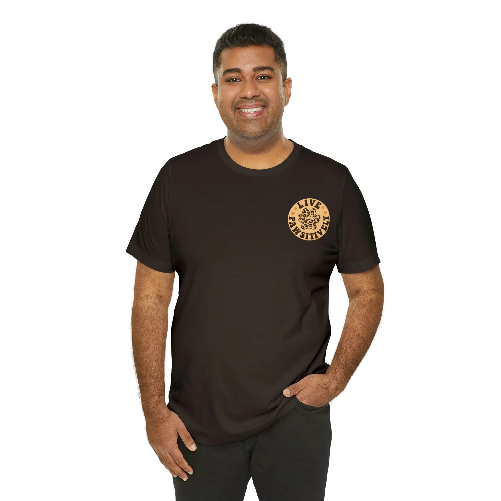 Live Pawsitively Groovy Tee