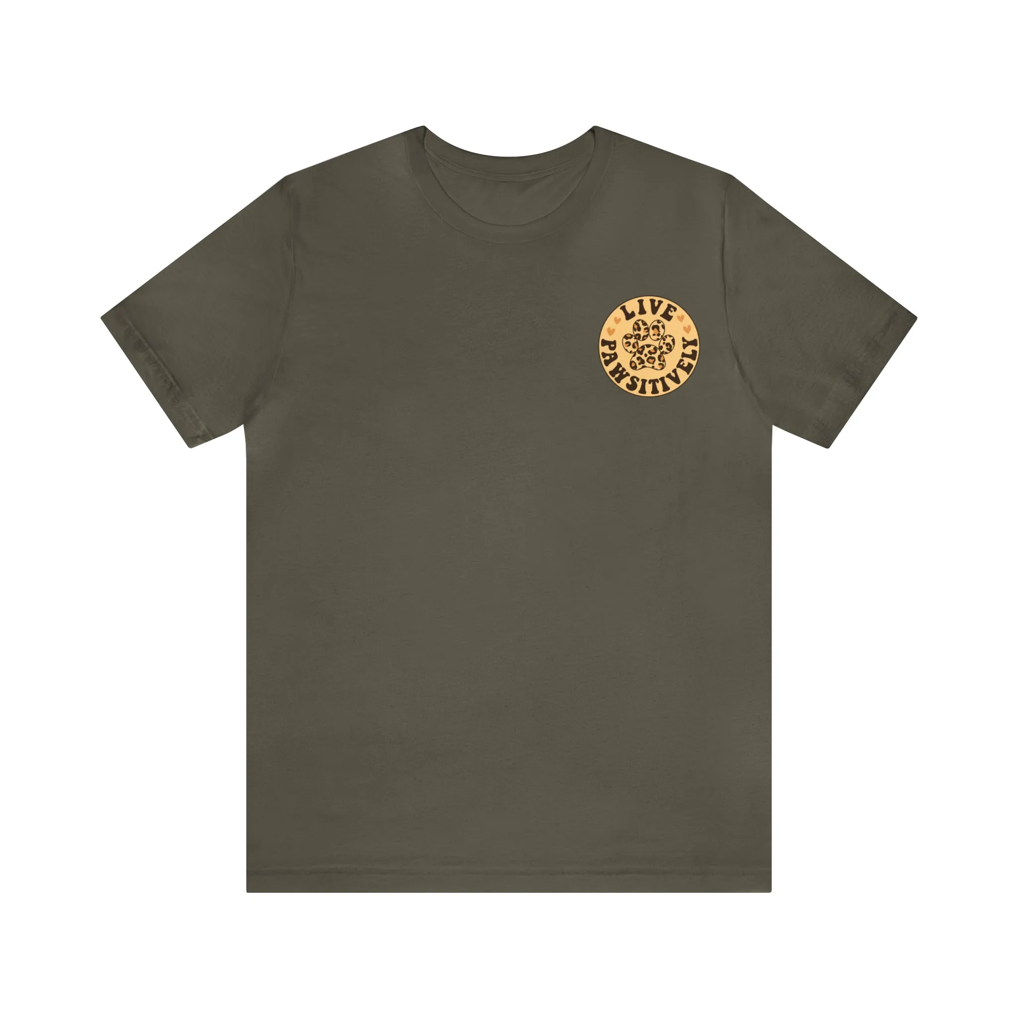 Live Pawsitively Groovy Tee
