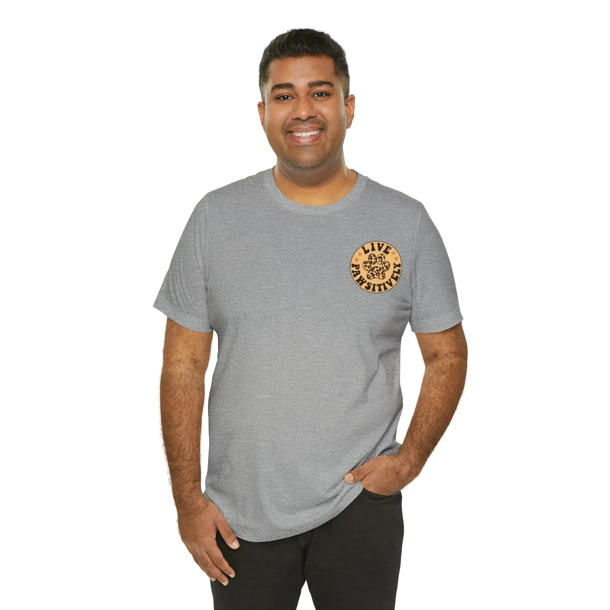 Live Pawsitively Groovy Tee