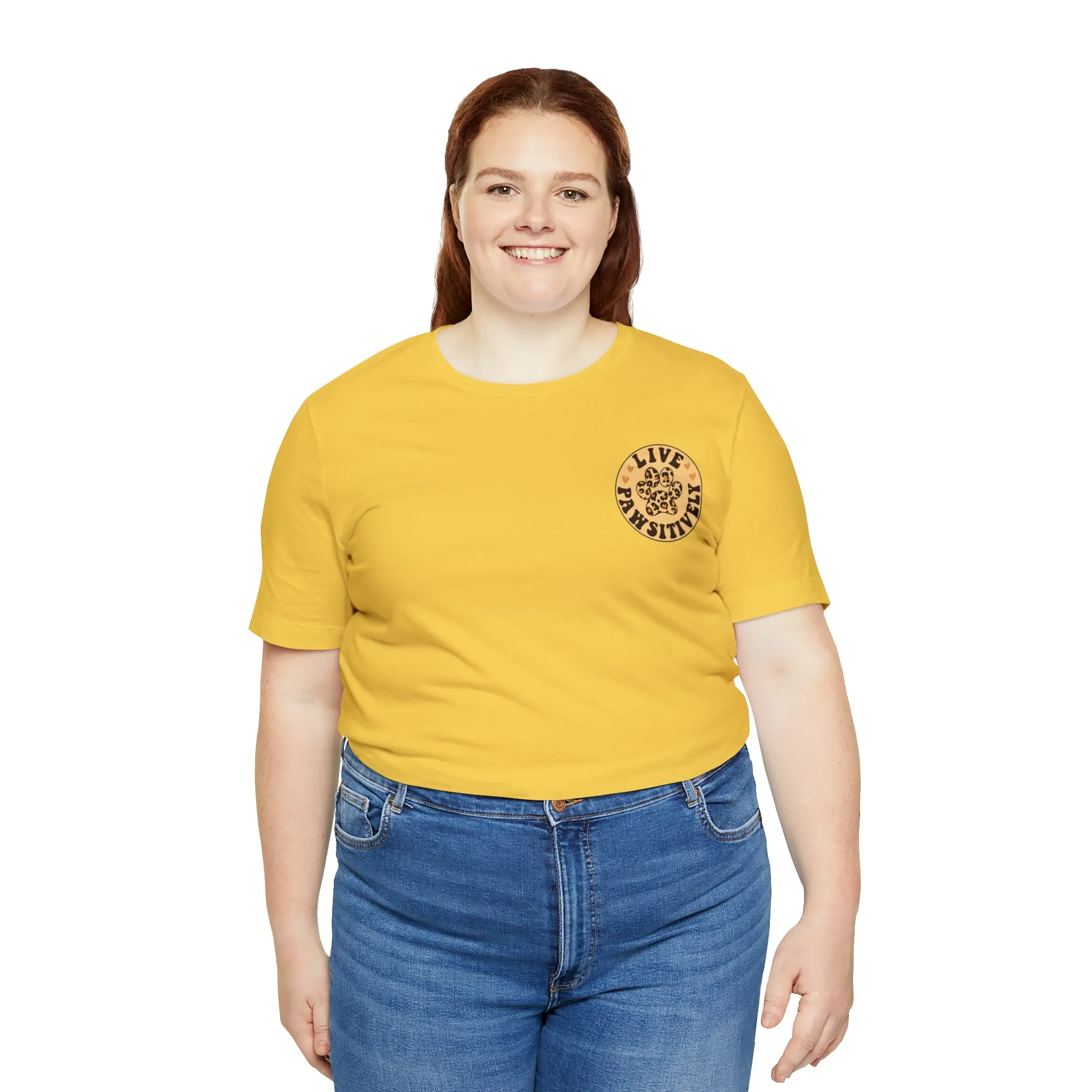 Live Pawsitively Groovy Tee