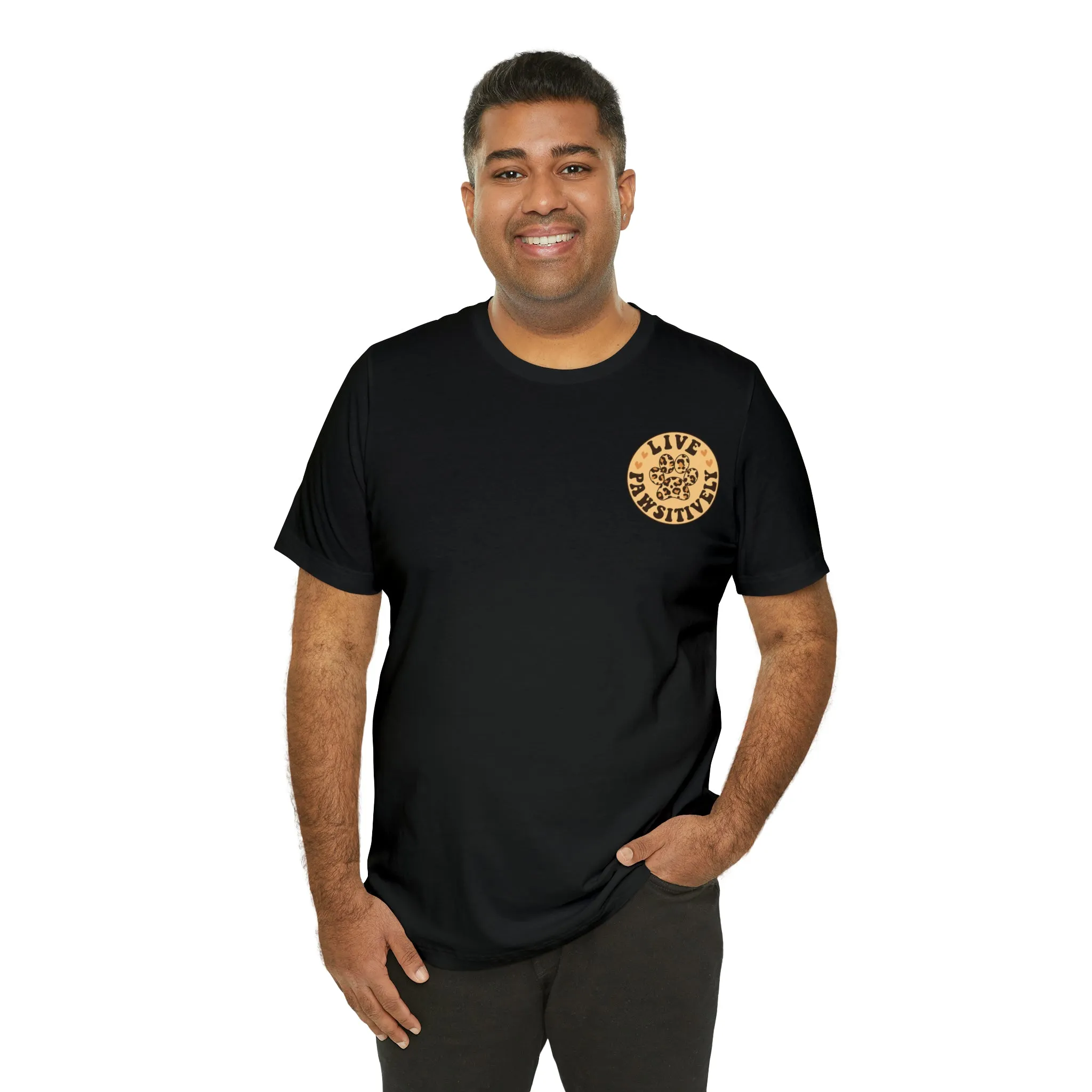 Live Pawsitively Groovy Tee